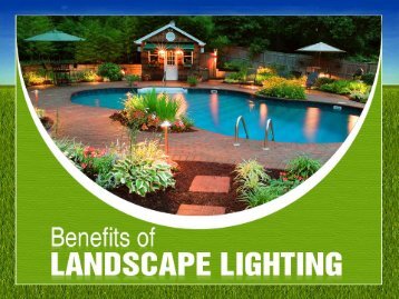 Benefits of Landscape Lighting Installation in Michigan