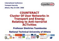 COUNTERACT Project presentation - Transport Research ...