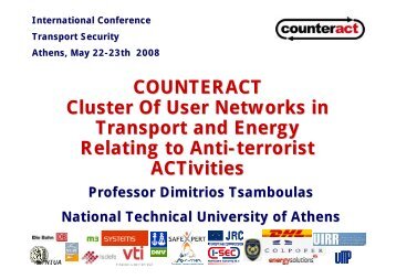 COUNTERACT Project presentation - Transport Research ...