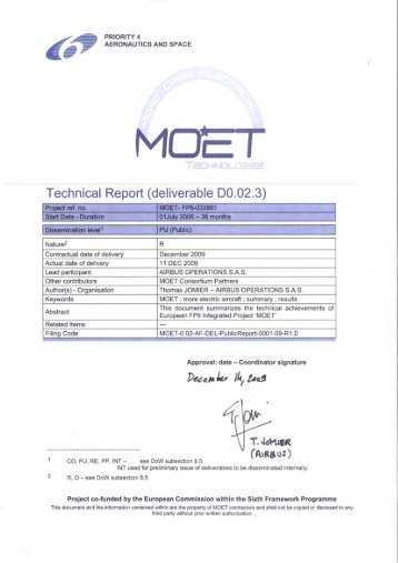 MOET Technical Report