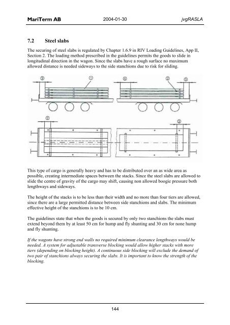 Equipment for Rational Securing of Cargo on Railway ... - Vinnova