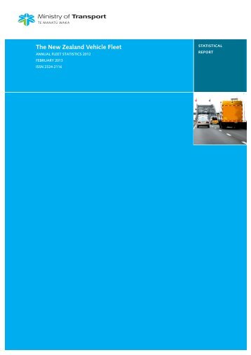 2012 New Zealand Vehicle Fleet Annual Statistics update (PDF ...