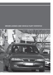 Motor Vehicle Crashes 2009 - Driver licence and vehicle fleet statistics