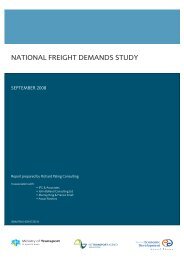 National Freight Demands Study - Ministry of Transport