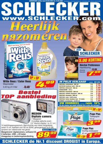 Bestel TOP aanbieding - Schlecker