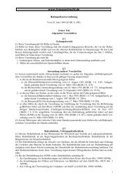 Hafenpolizeiverordnung - HfPolV (75 kB) - Transportrecht
