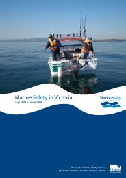 Marine Safety in Victoria Report 2007-2008 (PDF, 1.3 MB, 72 pp.)