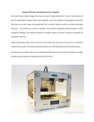 Professional Desktop 3d Printer By Mbot3d