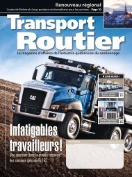 Dans l'atelier - Transport Routier