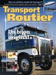 Ã l'affiche - Transport Routier