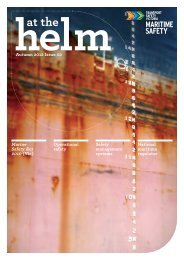 At the Helm - Issue 2 (PDF, 1.3 MB, 12 pp.) - Transport Safety Victoria