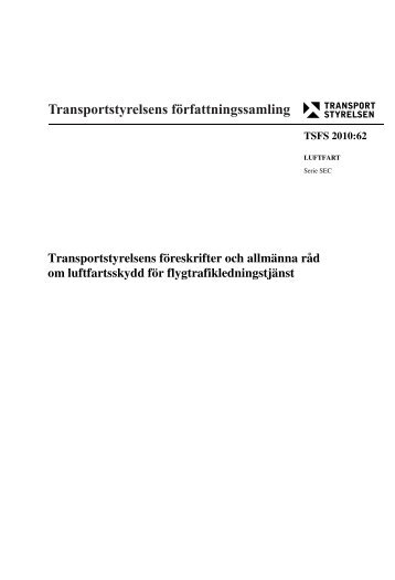 2010:62 - Transportstyrelsen
