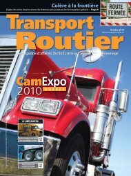 Nouveaux produits - Transport Routier