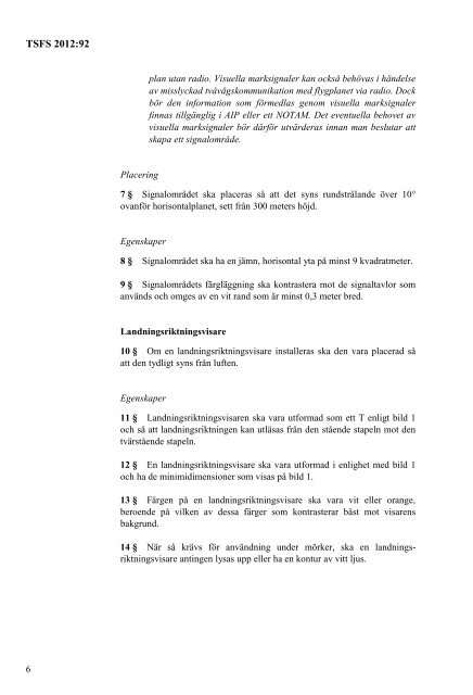 TSFS 2012:92 - Transportstyrelsen