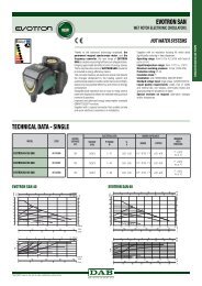 hot water systems - DAB Pumps S.p.a.