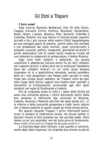 storia di trapani - parte 1 corretta 2009.cdr - Trapani Nostra