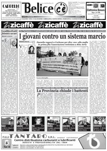 I giovani contro un sistema marcio - Trapani Nostra