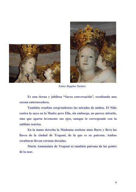 Texto Virgen del Carmen - Trapani Nostra