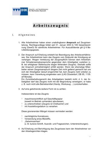 Arbeitszeugnis - Traum-Projekt