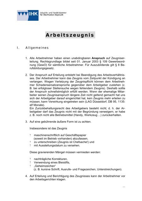 Arbeitszeugnis - Traum-Projekt