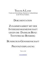 Teststrecke-Widerstand - Traum-a-land