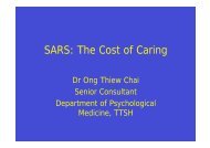 04 SARS - Cost of Caring - A Prof Ong Thiew Chai