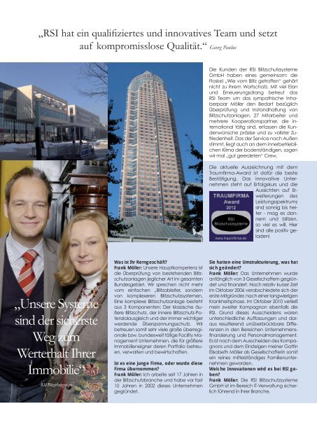 Magazin - traumfirma