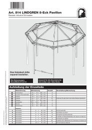 Art. 814 LINDGREN 8-Eck Pavillon