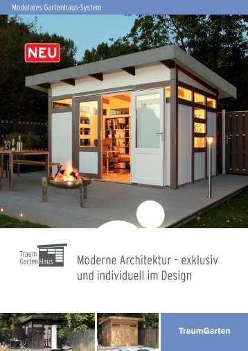 Modulares Gartenhaus-System 24 Seiten - Brügmann Traumgarten