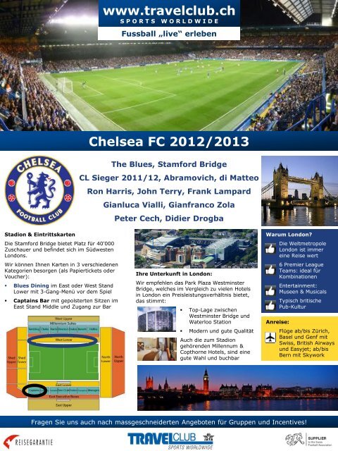 Chelsea FC 2012/2013 - Travelclub