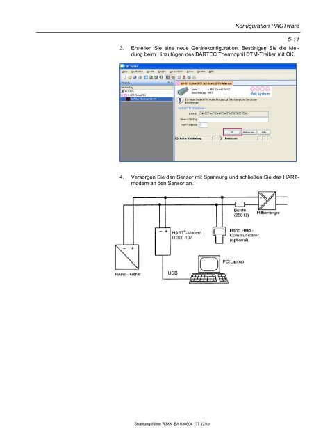 Strahlungsfühler R3XX - Bartec Sicherheits-Schaltanlagen GmbH