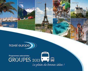 groupes 2013 - Travel Europe