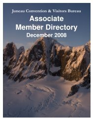 Associate Member Directory - Juneau Convention and Visitors Bureau