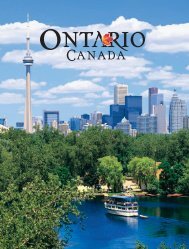 Let us stir your imagination. There is a new ... - Ontario Tourism