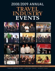 the 2008 Industry Events Pull-Out Supplement - Travel World News