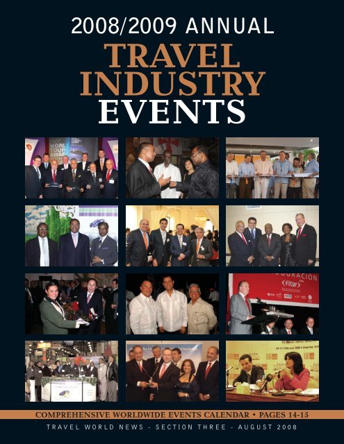 the 2008 Industry Events Pull-Out Supplement - Travel World News