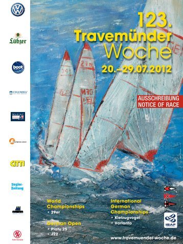 notice of race - Travemünder Woche