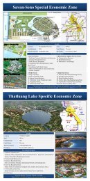 Brochure: Savan-Seno Special Economic Zone Thatluang Lake Specific Economic Zone