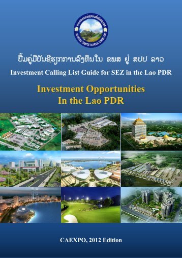 Investment Opportunities in Lao PDR_English Version_2012