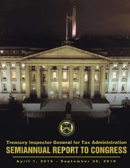 Report - Department of the Treasury