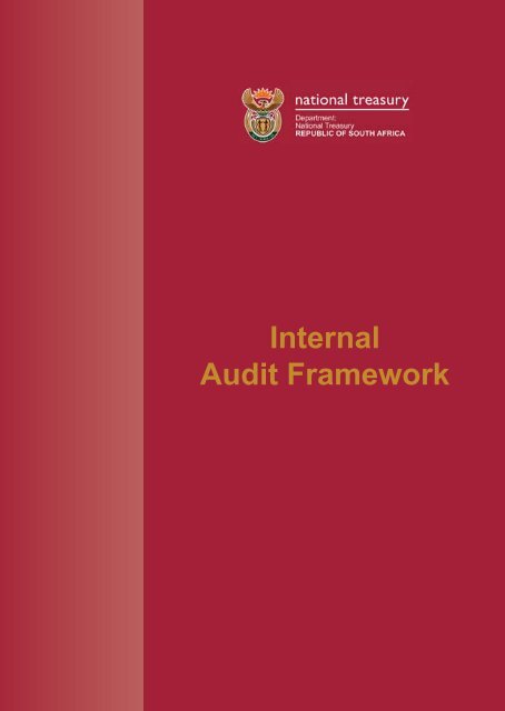 Treasury Internal Audit Framework Revised ... - National Treasury