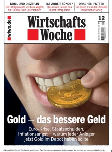 Gold – das bessere Geld - Deutsche Edelmetallkasse