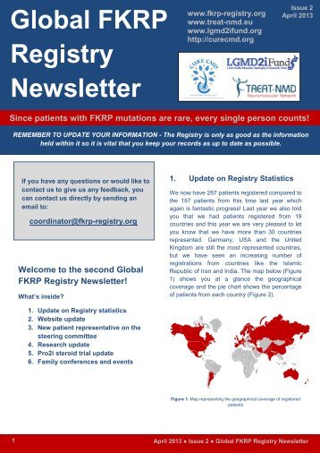Global FKRP Registry Newsletter - Treat-NMD