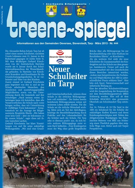 Neuer Schulleiter in Tarp - Treenespiegel