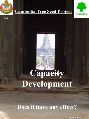 Capacity Development Approach - Cambodia Tree Seed Project