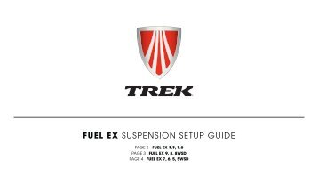 Fuel eX SUSpeNSION SeTUp gUIDe