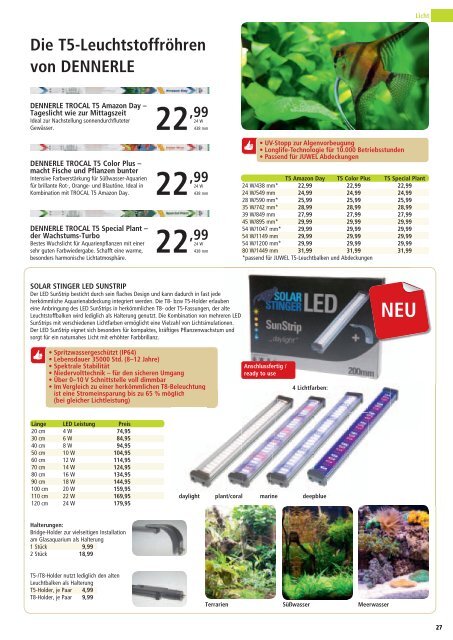 Aquaristik Katalog - ZOO & Co.