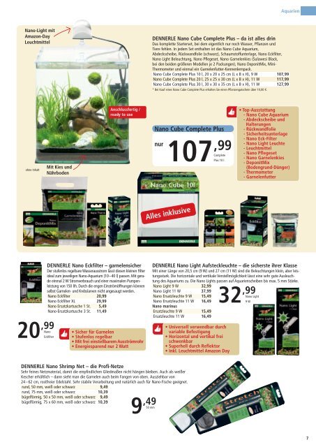 Aquaristik Katalog - ZOO & Co.