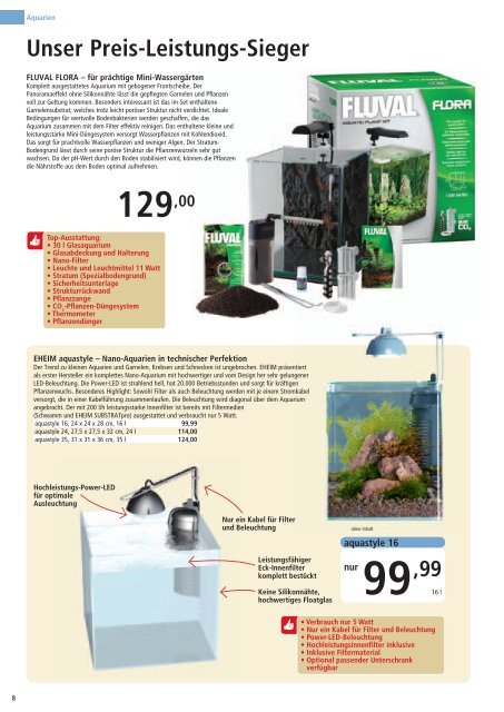 Aquaristik Katalog - ZOO & Co.