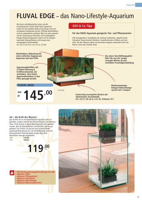 Aquaristik Katalog - ZOO & Co.